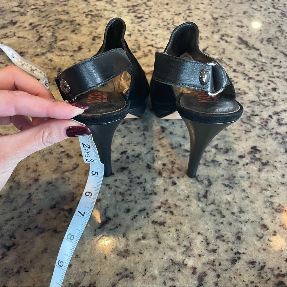 Michael Kors Black suede Women's Heels